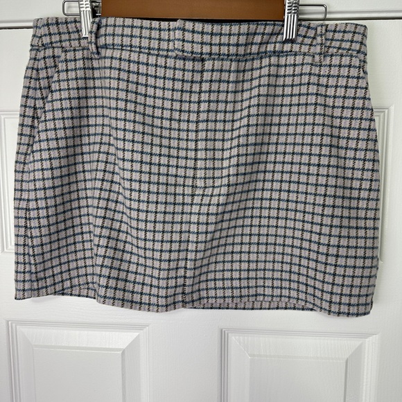 Rails Prim Skirt Lilac Navy Mini Check Women’s Size 8 NEW with Tags - Picture 3 of 10